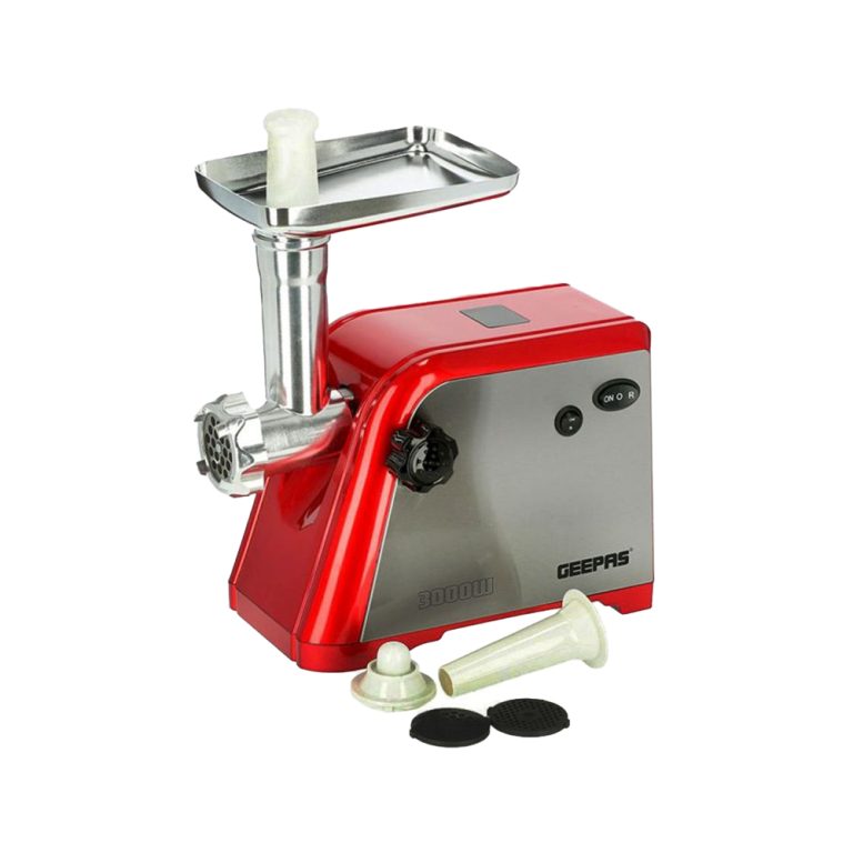 Geepas Meat Grinder 1600W Stainless Steel GMG1910 PLUGnPOINT