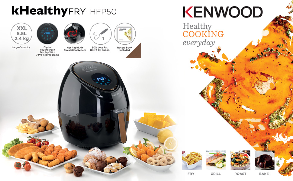 Kenwood Air Fryer - HFP50.000BK