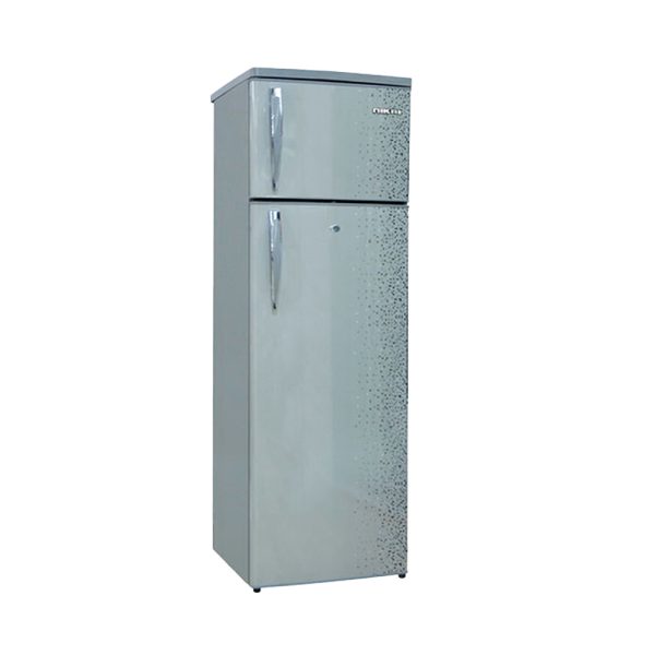 Nikai 320 Liters Double Door Refrigerator Silver - NRF320DN3M