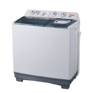 NIKAI 15Kg Semi-Automatic Top Load Washing Machine, White - NWM1501SPN5