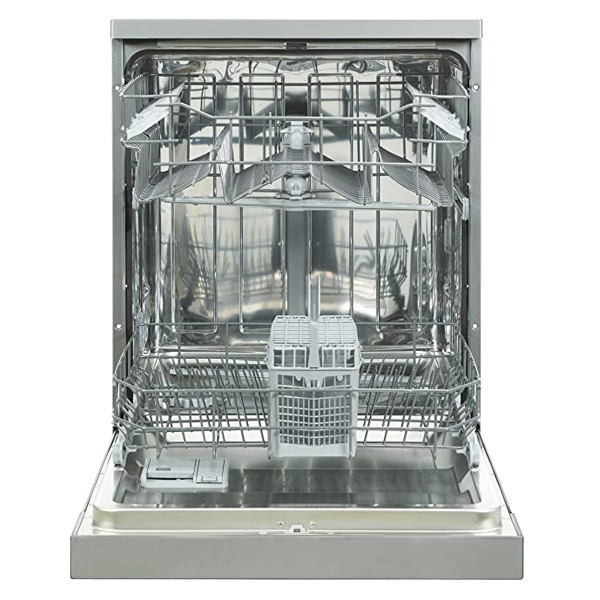 Hoover 15 Place Dishwasher with 7 Programs Settings, Silver - HDW-V715-S