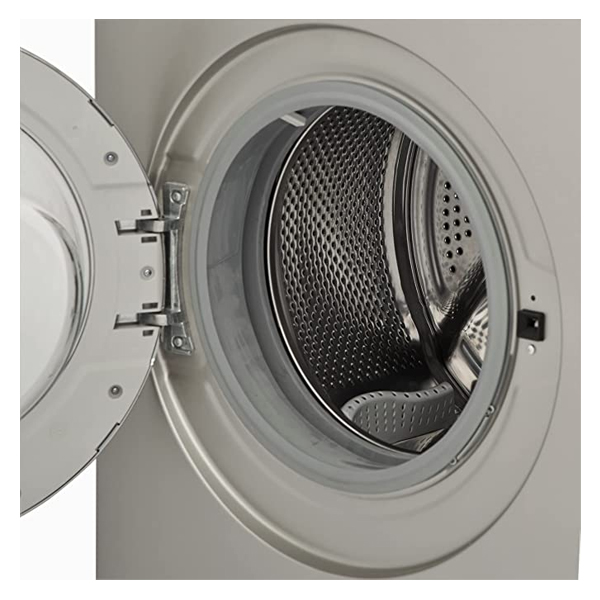 Hoover Washing Machine Front Load Fully Automatic, 7Kg 1200 Rpm, Silver - HWM-V712-S