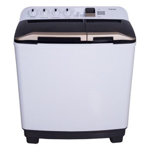 Toshiba 12 KG Semi-Automatic Washing Machine, Ultra Spin, Golden Soak Period, Rust Free Body - VH-H130WA
