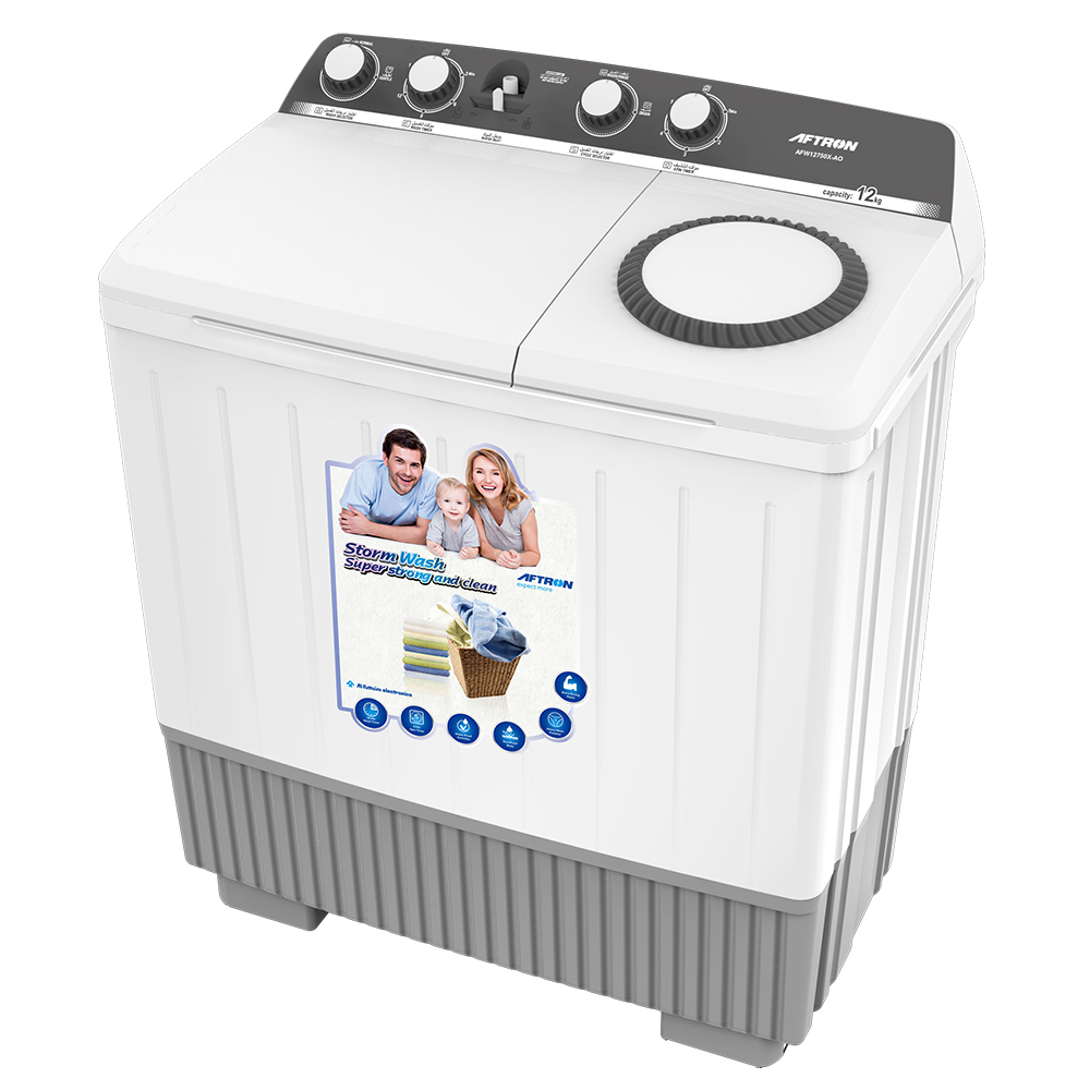 AFTRON 12KG Top Load Washing Machine - AFW12600X