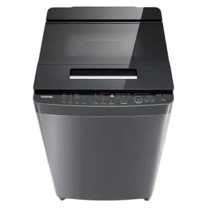 Toshiba 12Kg Fully Auto Top Load Washer - Direct Drive -Inverter, 7 Step Wash , Mega Power Wash, With Pump - AWDUJ1300-P