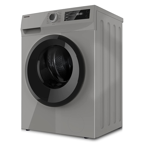 Toshiba 8 KG 1200 RPM Front Load Washing Machine, 16 programs, ECO Cold Wash, 15' Quick Wash - TW-H90S2A(SK)
