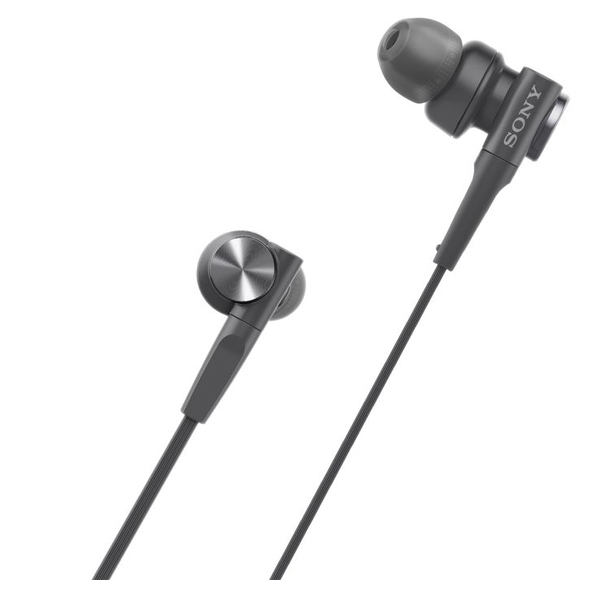 Sony Extra Bass Wired In-Ear Headphones for Club Like Sound, Black - MDR-XB55AP