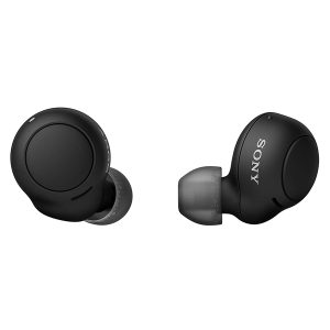 Sony True Wireless Headphones Built-In Mic for Phone Calls, Black/White - WF-C500/BZ