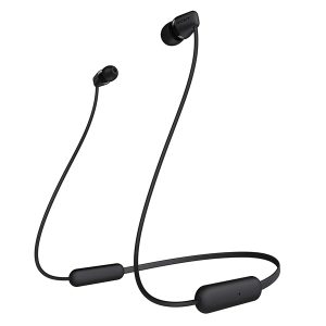 Sony Wireless In-Ear Bluetooth Headphones with Mic for Phone Call Black - WI-C200