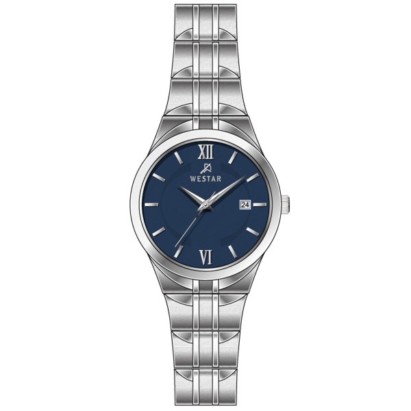 Smart Executive Ladies Casual watch blue dial | PLUGnPOINT