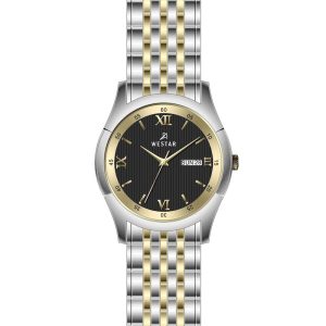 Buy Executive Gents Casual watch tone steel yellow | PLUGnPOINT