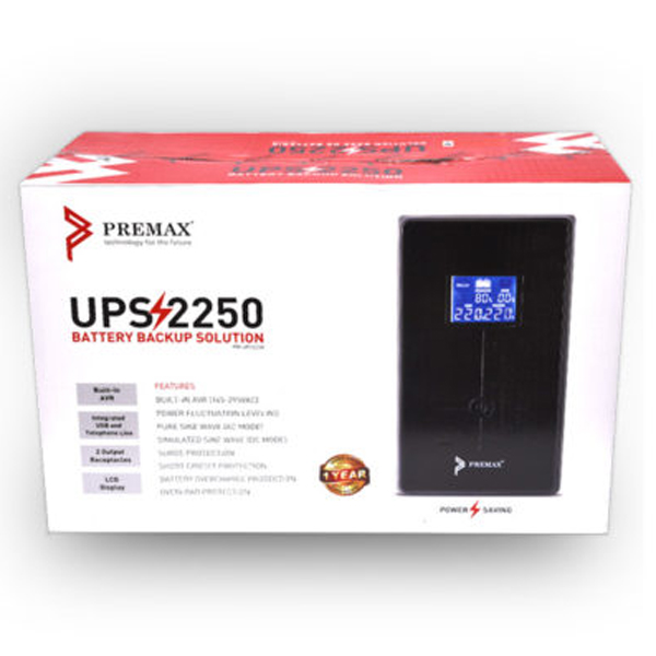 Premax UPS 2250VA | Best Online Shopping UAE | PLUGnPOINT