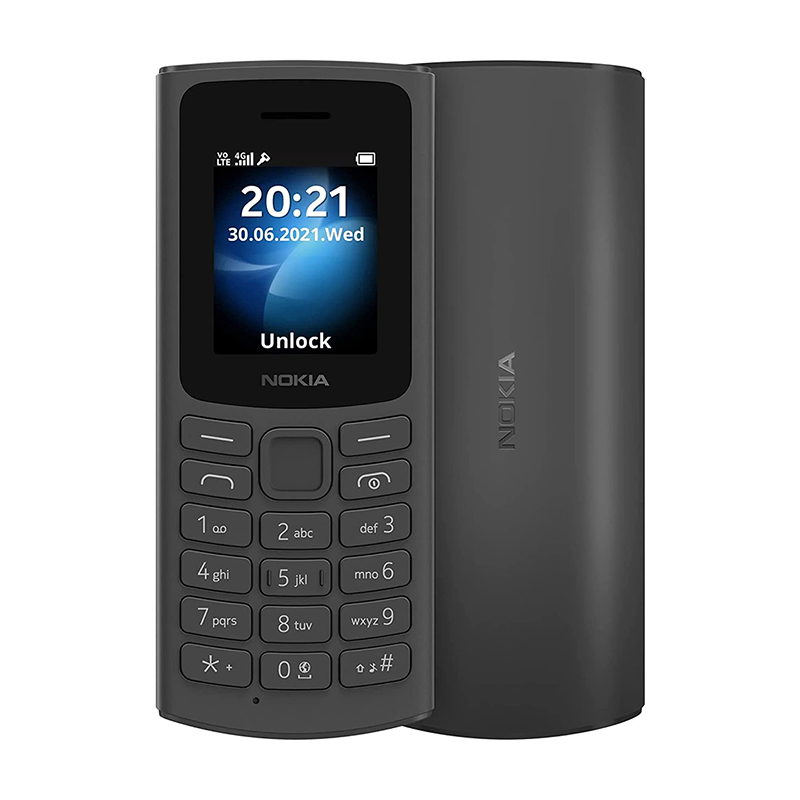 Nokia 105 4G RAM 48MB 128MB Negro NOKIA