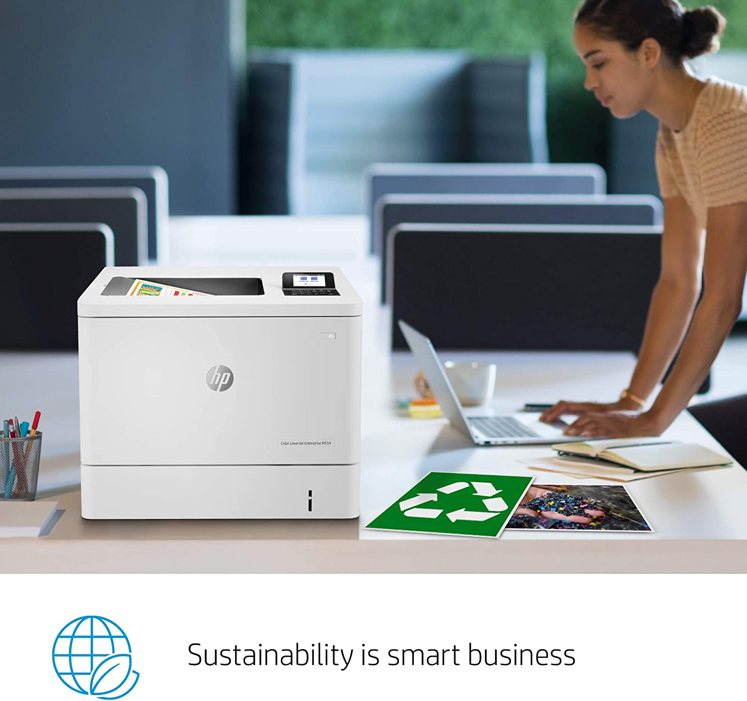 HP M554dn | Color LaserJet Enterprise Printer