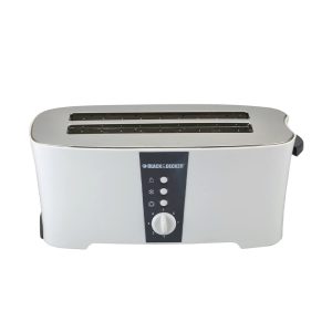 Black+Decker 1350W Cool Touch 4 Slice Toaster - ET124-B5