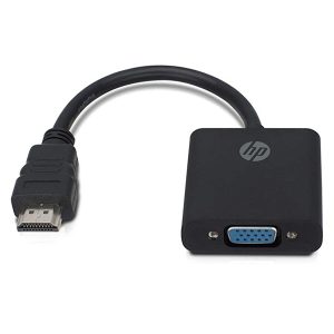 HP HDMI to VGA Adapter Black - 2UX09AA#ABB