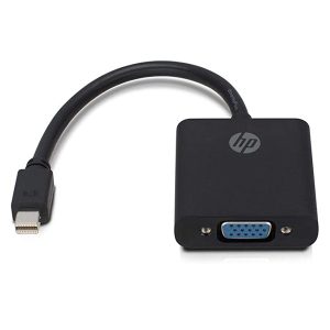 HP Mini DisplayPort to VGA Adapter Black – 2UX10AA#ABB