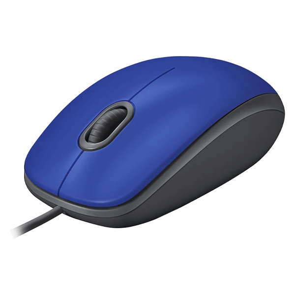 Logitech M110 Silent Corded Mouse - 910-005488