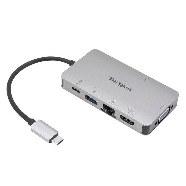 Targus USB-C DP Alt Mode Single Video 4K HDMI/VGA Docking Station with 100W PD Pass-Thru - DOCK419EUZ-53