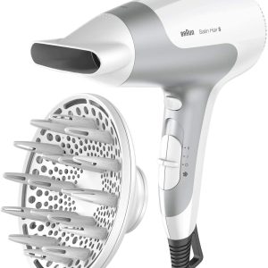 Braun Satin Hair 5 Power Perfection Hair Dryer Powerful, fast drying with ionic technology - HD585