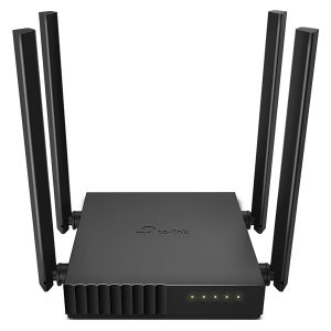 TP Link AC1200 WiFi Router 5GHz Dual Band MU MIMO Wireless Internet Router Multi Mode 3 in 1 4 External Antennas Long Range Coverage Parental Controls, Black – Archer C54