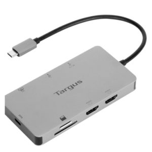 TARGUS USB-C DUAL HDMI 4K DOCKING STATION WITH 100W PD PASS – DOCK423EU-51