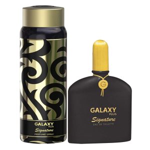 GALAXY PLUS SIGNATURE BLACK GOLD EDP+DEO SET - GLXY1643