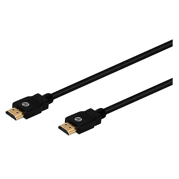 HP High Speed HDMI to HDMI Cable 1.5m (polybag)-Black - HP001PBBLK1.5TW