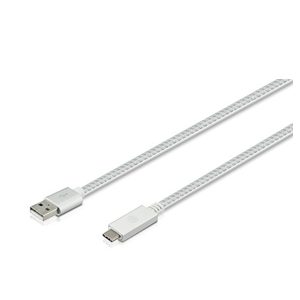 HP Cable PRO USB-C to USB-A v2.0 1.0m Silver - HP042GBSLV1TW
