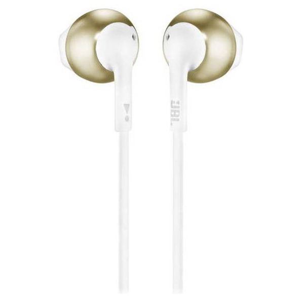JBL Wired Tune 205 Earbud headphones Black/Champagne Gold/Rose Gold/Silver - JBLT205