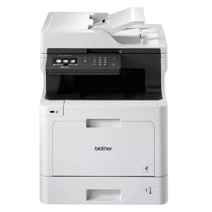 Brother 4-in-1 Professional Color Laser Multi-Function Center with Automatic 2-sided Printing and Wireless Networking - MFC-L8690CDW