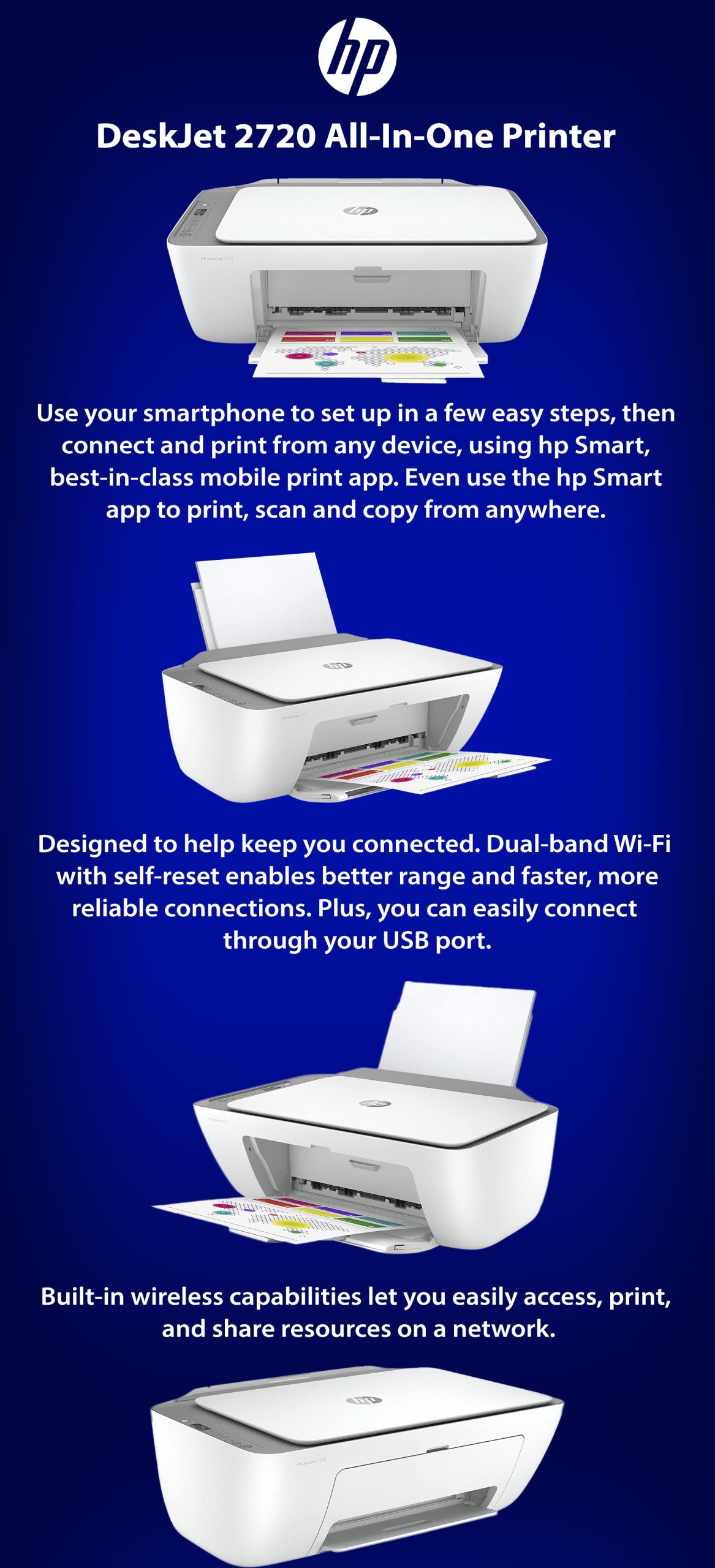 HP 2720 | Deskjet All In One Printer 