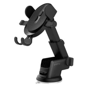 Mount Mobile Holder/ 360 Degree Rotation/ 240 Adjustable Angle/ Solid Grips/ Telescopic Arm/ Strong Suction/ Wide Compatibility/ One Hand Lock and Release Black - OCM-CH11