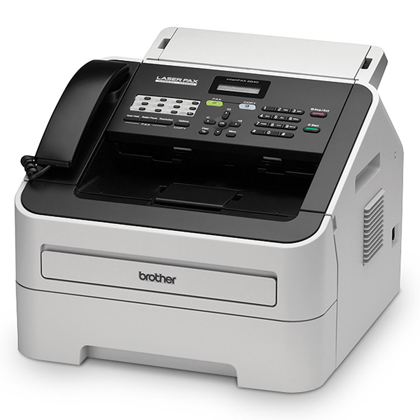 Brother Monochrome Laser Fax Machine with PC connectivity – FAX-2840