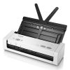 Brother Compact Mobile Document Scanner, Portable and Lightweight with Fast Scan Speed, White – ADS-1200