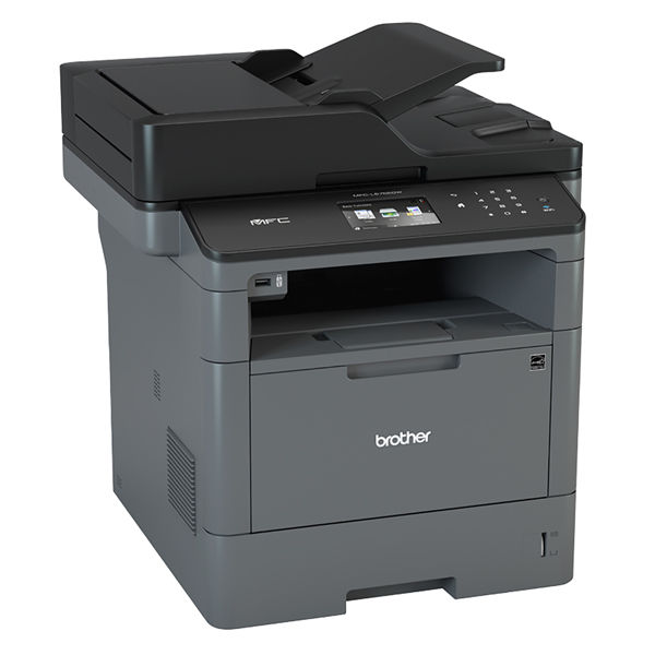 Brother 4-in-1 High speed Monochrome Laser Multi-Function Center with Automatic 2-sided Printing and Wireless Connectivity – MFC-L5755DW