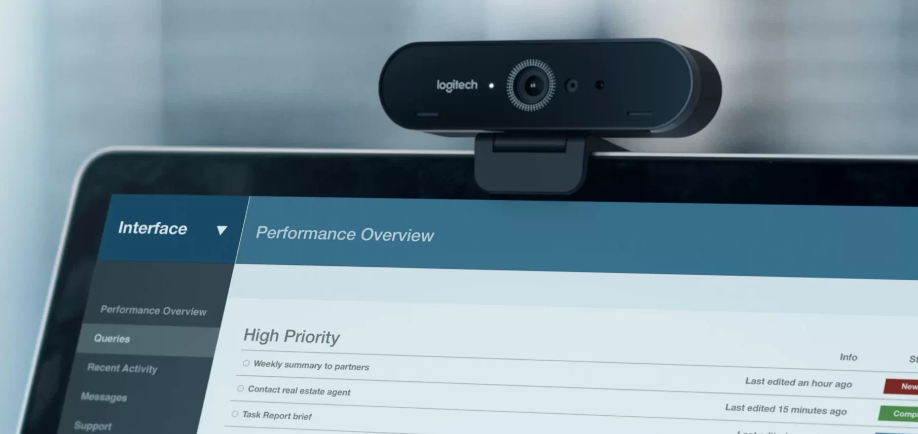 Logitech Brio Ultra HD Pro Business Webcam - 960-001106