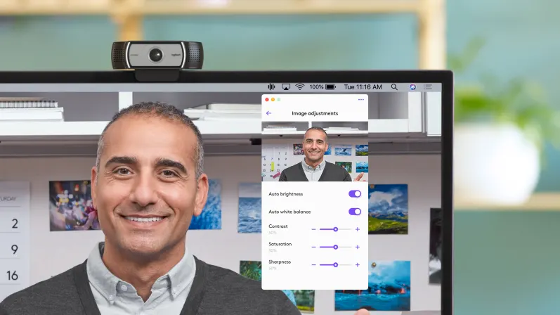 Logitech C930e Business Webcam 1080p Advanced with H.264 Support - 960-000972