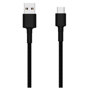 Mi Braided USB Type-C Cable 1m Black - 6934177703584
