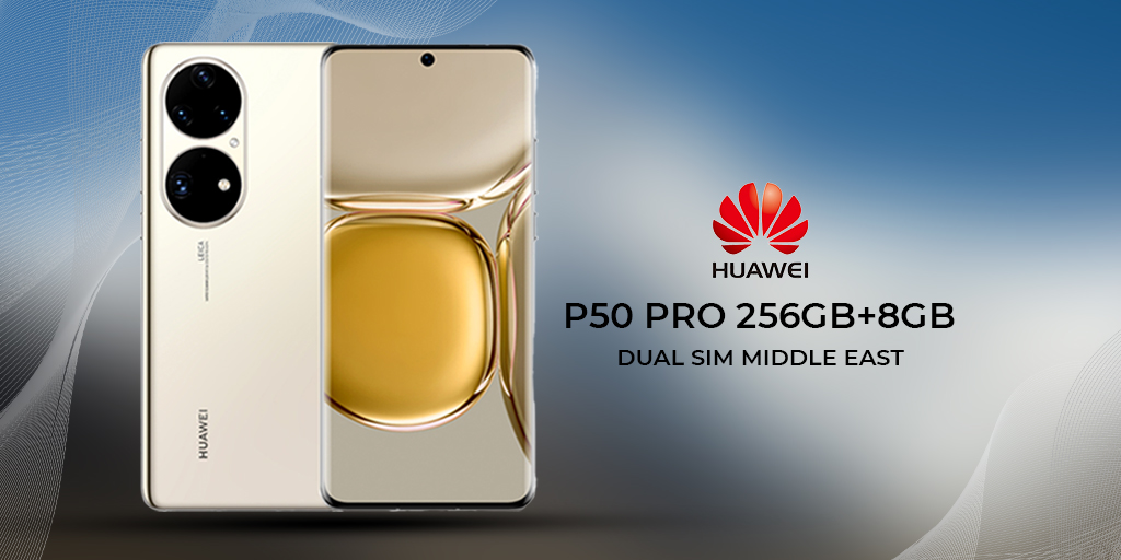 HUAWEI P50 PRO 256GB+8GB DUAL SIM MIDDLE EAST VERSION COCOA GOLD – MOHUA51096VSP