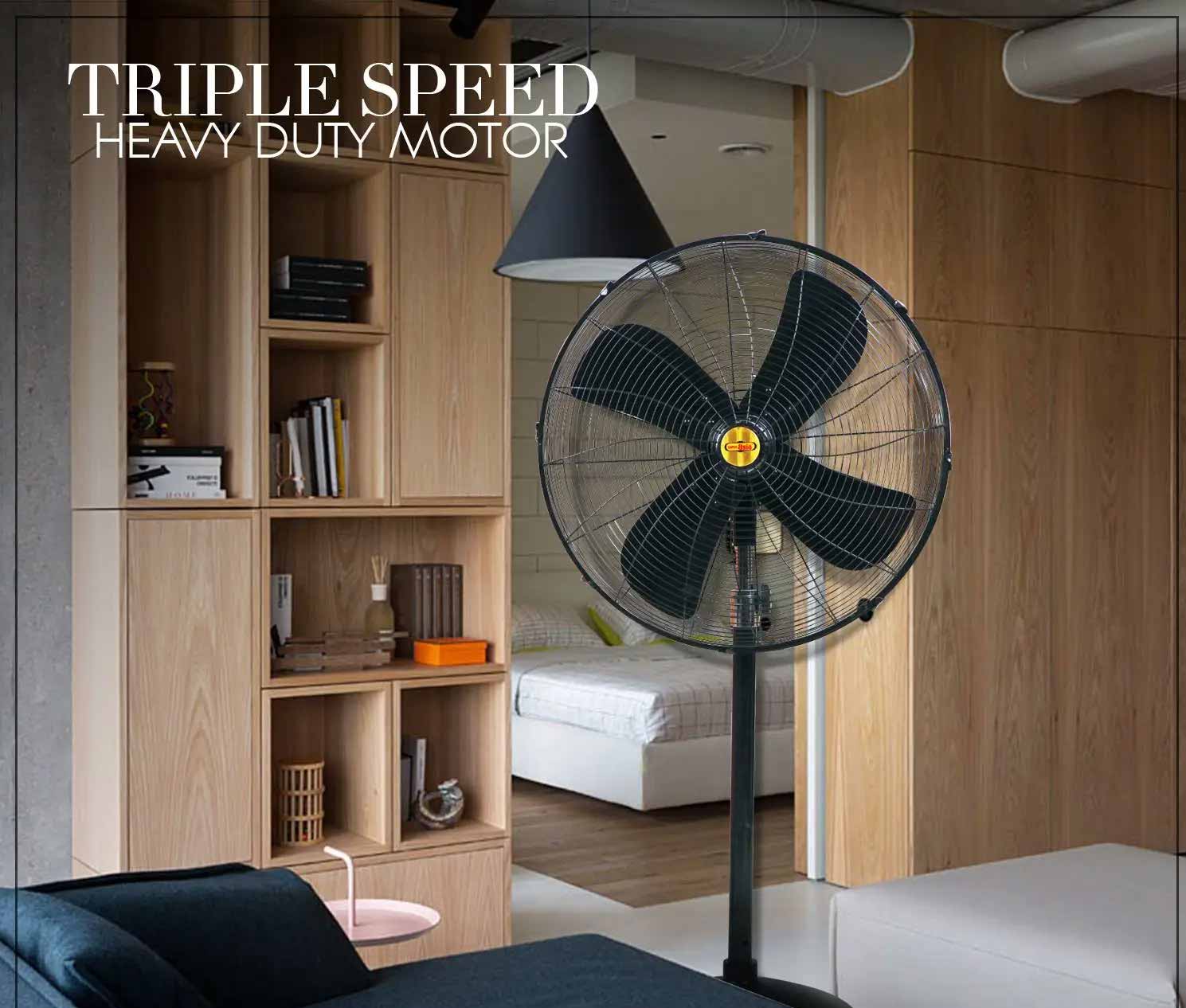 Super Asia Industrial Stand Fan 26 inch - SASF26