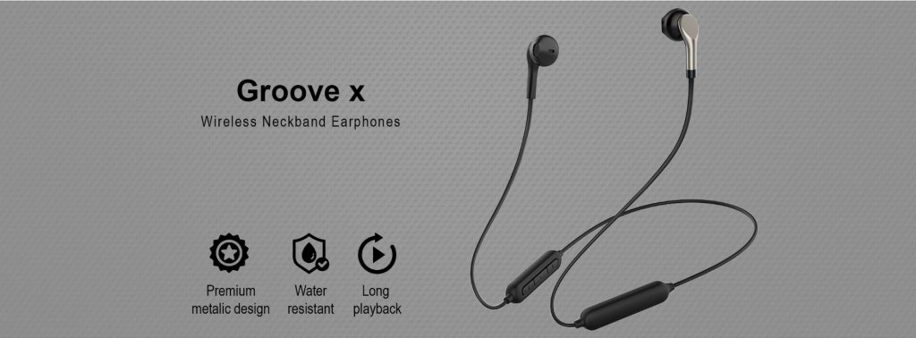 Lazor Groove X Dual Audio Bluetooth Earphones - EA107