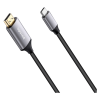 Porodo Type-C to 4K HDMI Cable with Aluminum Shell Finish - PD-4KCHD2-GY