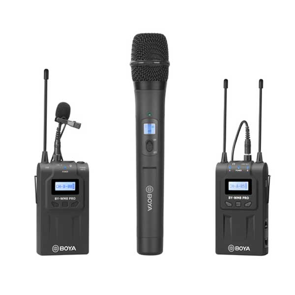 BOYA Pro Wireless Handheld Microphone - BY-WHM8