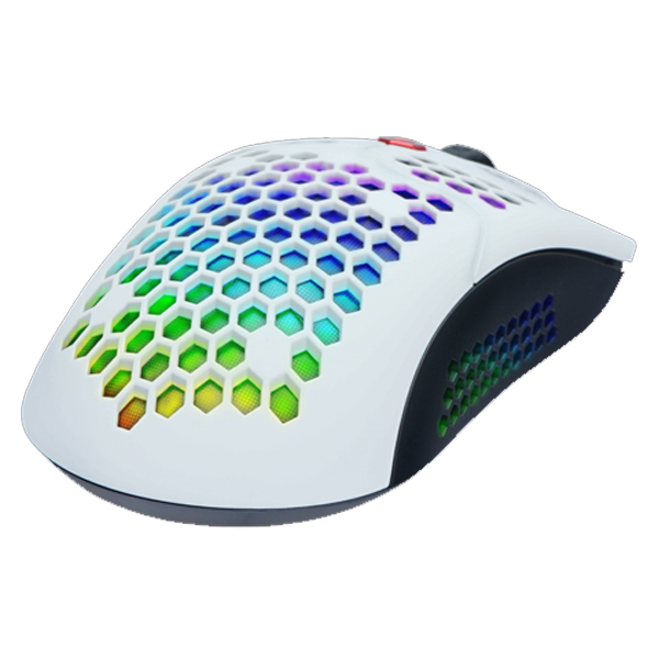 Dragon War PHOENIX Honeycomb RGB Gaming Mouse with Macro function White/Black/Blue - G25