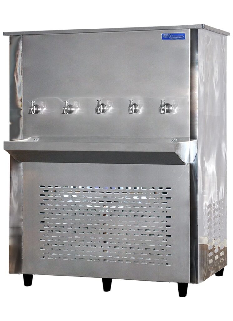 Super General 5 Tap Water Cooler (Silver) SG CL 125T5 PLUGnPOINT