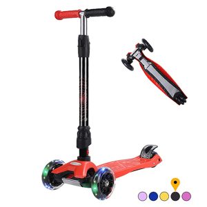 Buy now 3-Wheel Durable Adjustable-Height Foldable Scooter