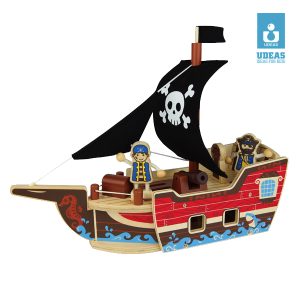 UDEAS QPACK-Pirate Boat - 813003A