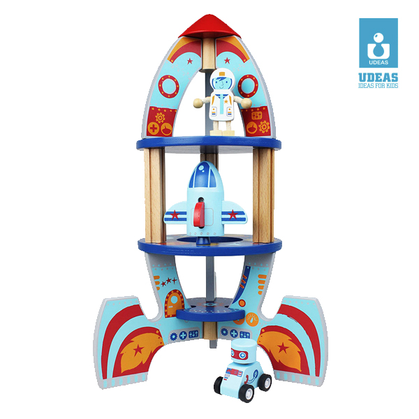 Udeas Qpack Rocket Toy for Kids - 813009A
