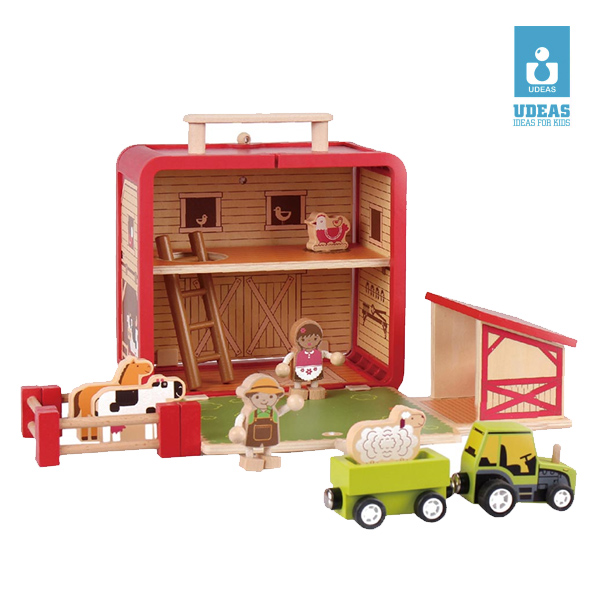 Udeas Boxset 2 Barn House Toy for Kids - 819015A